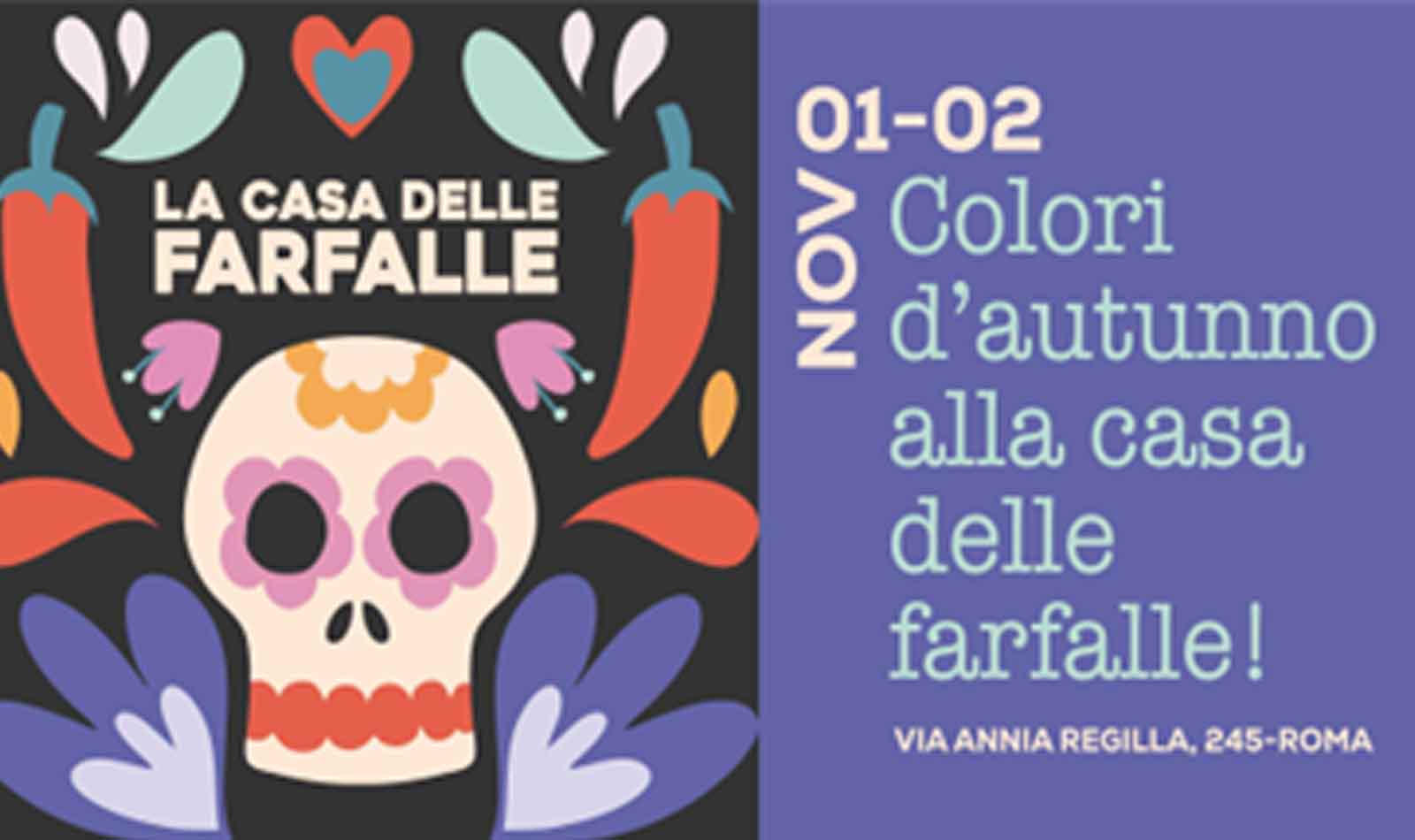 Roma, Dìa de los Muertos Casa delle Farfalle