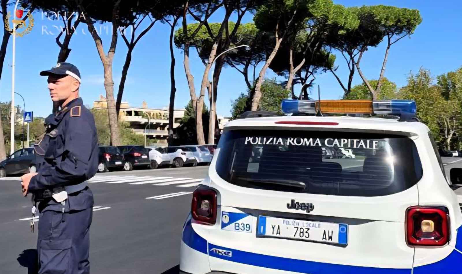 Roma, Polizia Locale al lavoro