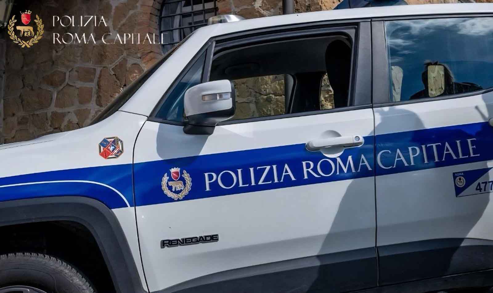 Roma, Polizia Locale in azione