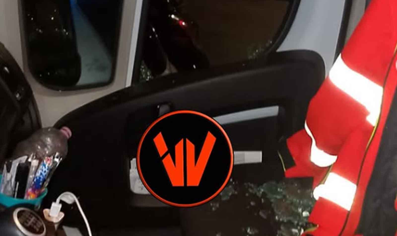 Roma, ambulanza vandalizzata Villa Gordiani
