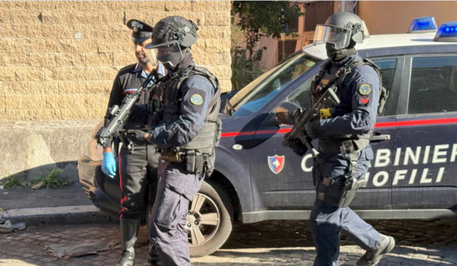 Carabinieri in azione a Roma