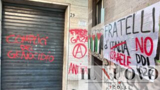 Roma, atto vandalico contro la sede Fdi di nel quartiere Africano-Salario