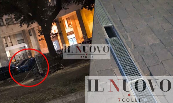 Roma, grata divelta piazza Don Bosco