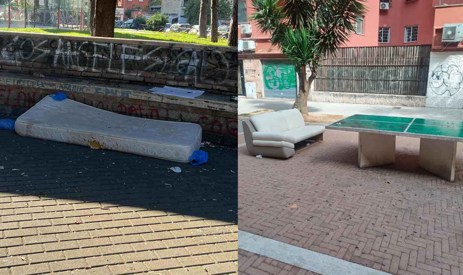 Roma, materassi in piazza dei Consoli e divani in via Flavio Stilicone