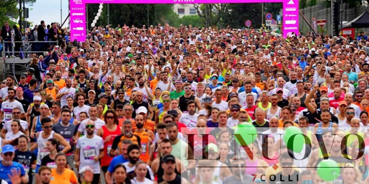 Roma, mezza maratona 2025