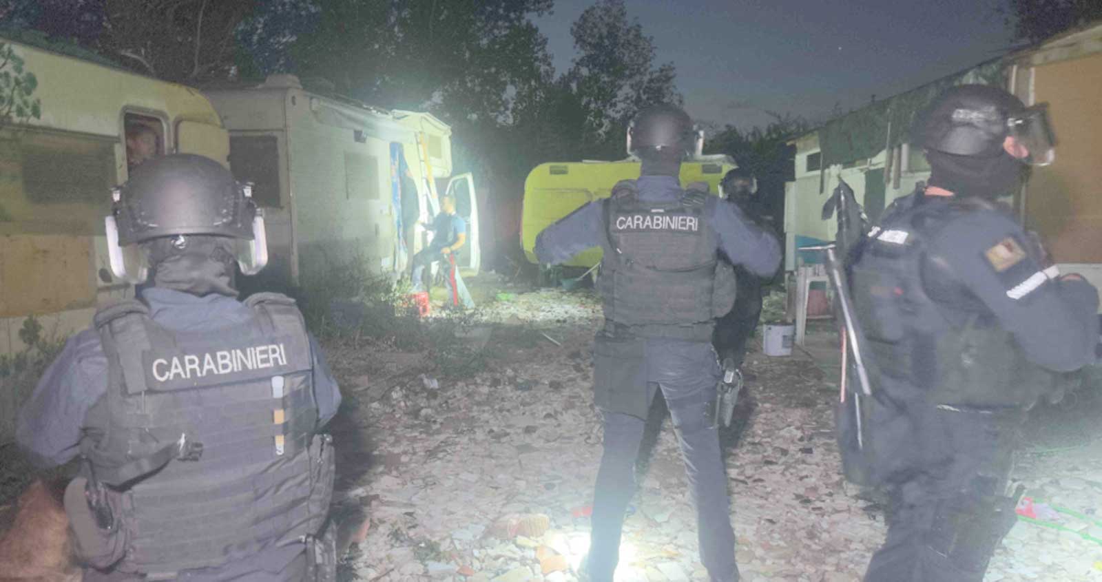 Roma, Polizia in azione