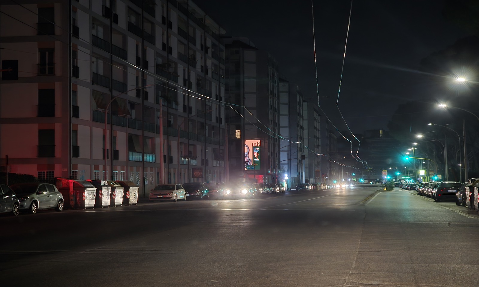 Strade al buio a Roma