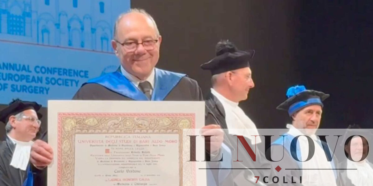 Verdone riceve la laurea honoris causa