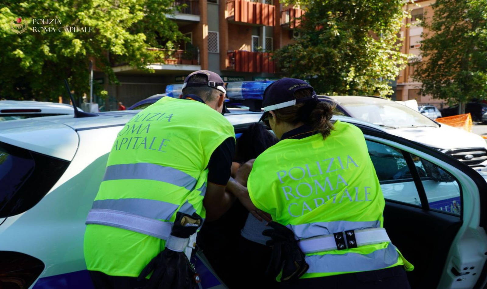 Campo rom polizia locale