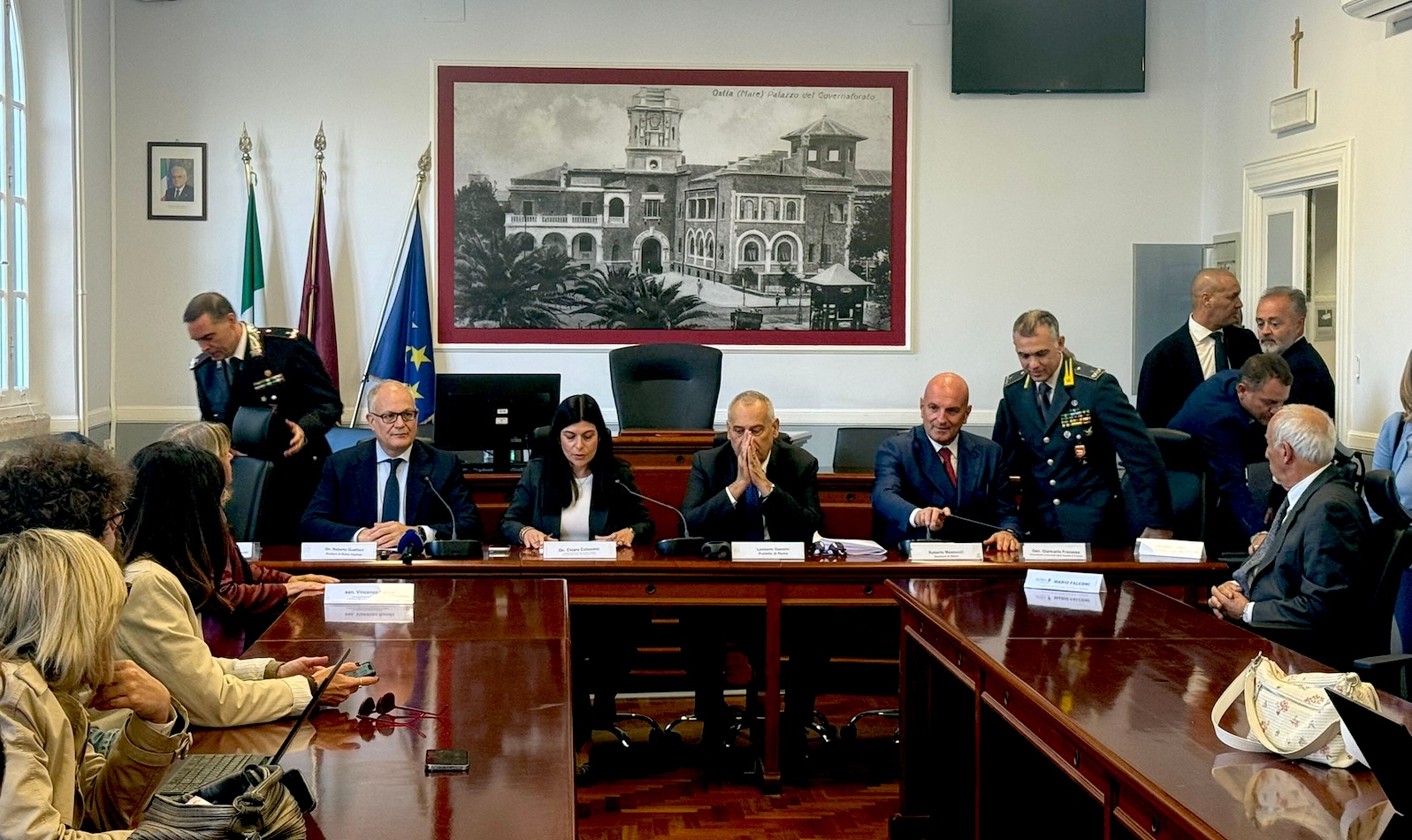 commissione antimafia a Ostia