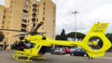 Pomezia, cade dalla scala: grave 73enne, interviene l’eliambulanza (FOTO E VIDEO)