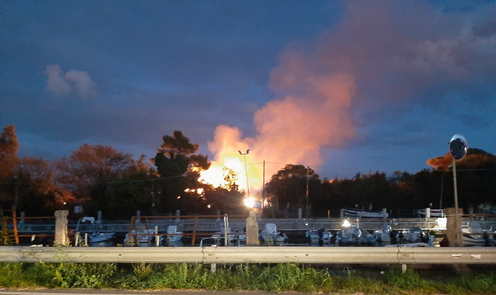 incendio Ostia