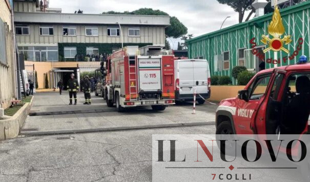 Incidente sul lavoro a Roma
