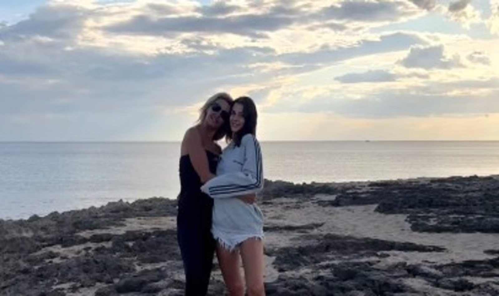 Nathalie Caldonazzo e la figlia Mia