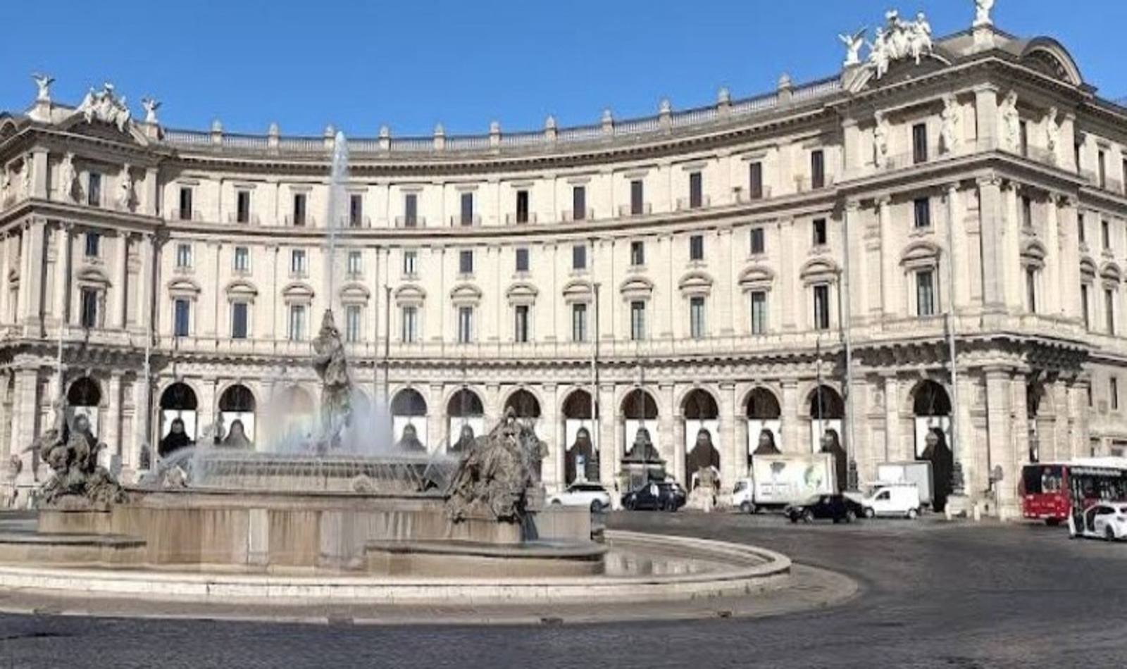 Piazza della Repubblica a Roma