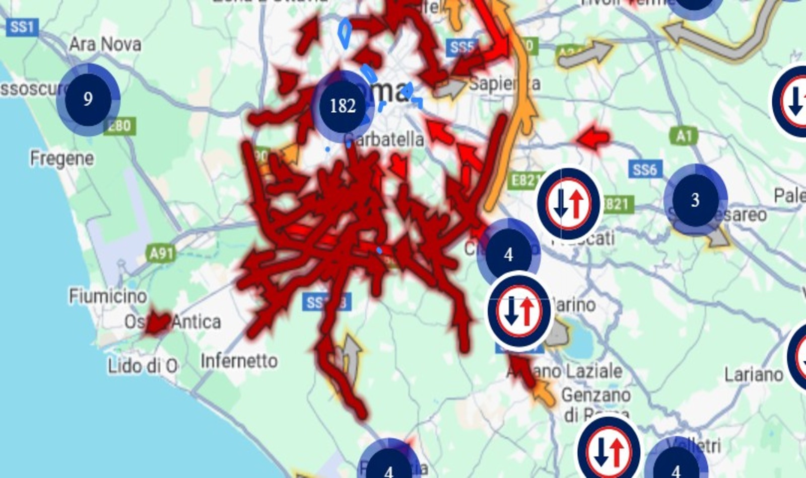 Traffico Roma