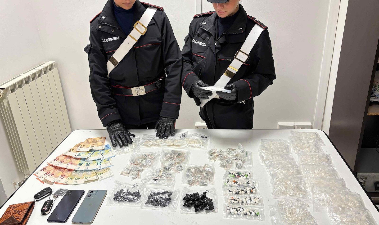 Sequestro droga ad Anzio