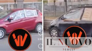 Roma, vetri delle auto in frantumi e cittadini disarmati: “Bande in monopattino colpiscono e scappano”