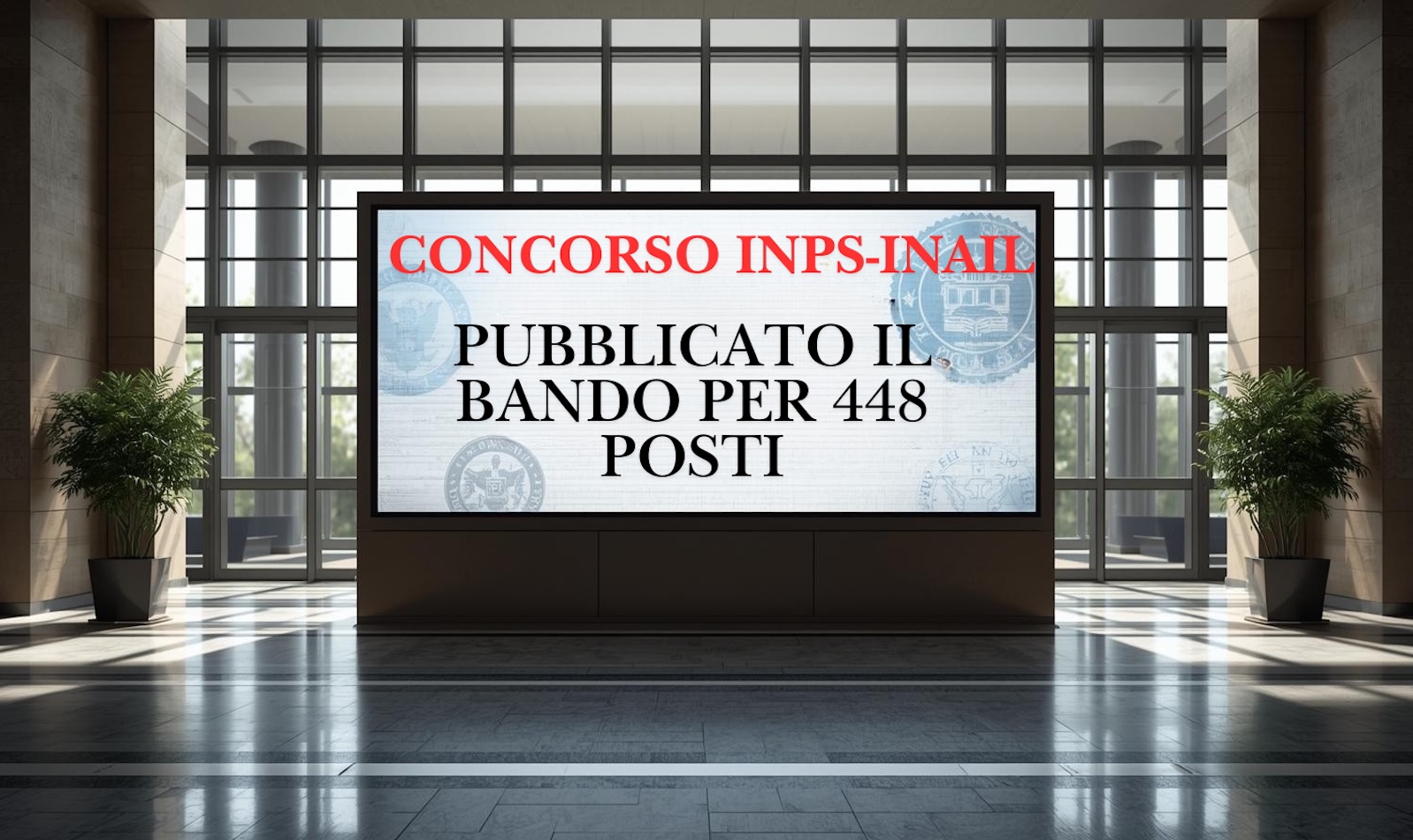 Concorso Inps - Inail 2025
