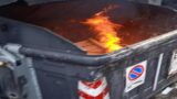 Roma, raffica di cassonetti incendiati nella notte a Talenti: indagini in corso