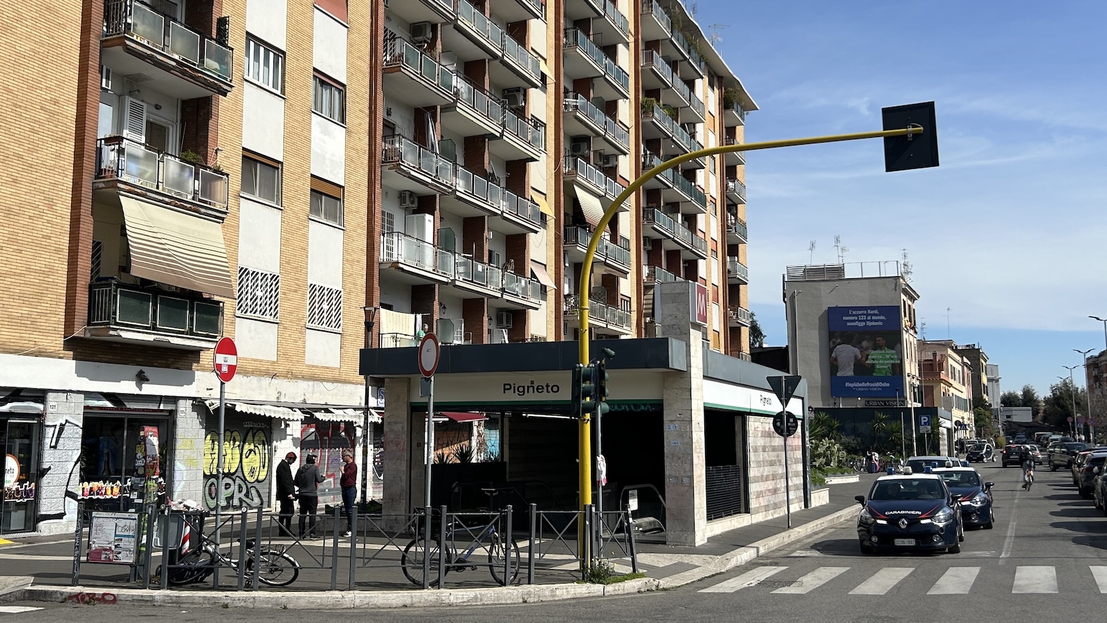 Controlli dei Carabinieri al Pigneto