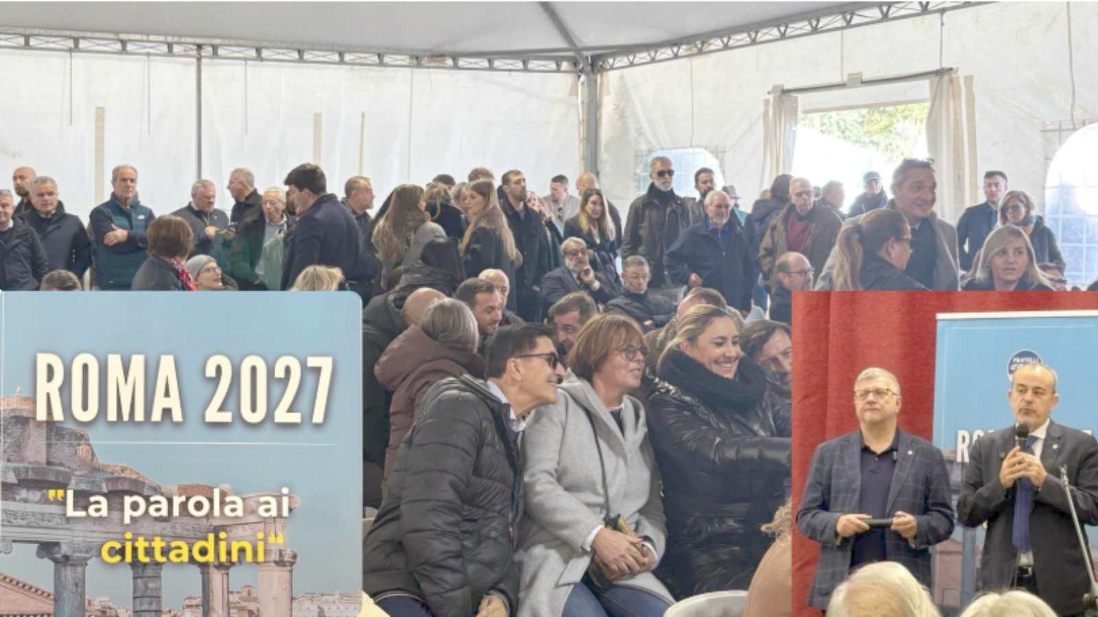 Roma, l'iniziativa di FdI a Conca D'Oro