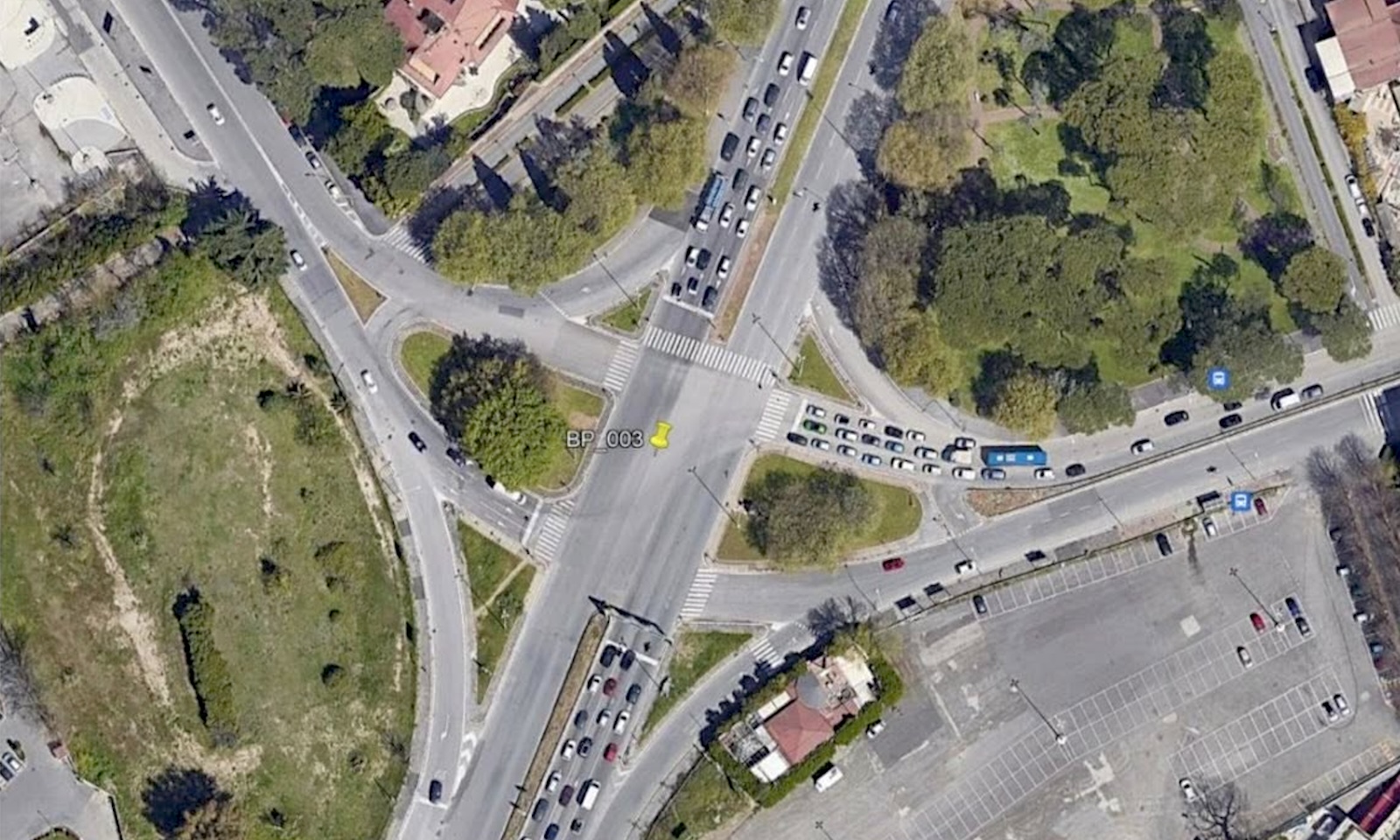 Progetto sicurezza via Cristoforo Colombo Eur