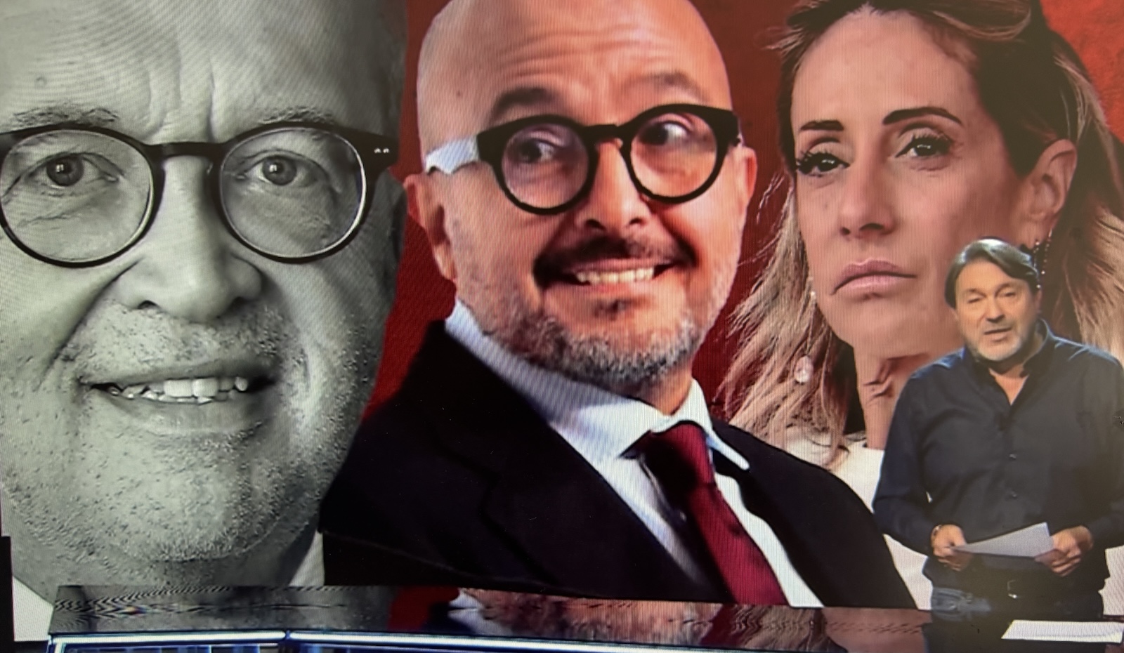 Ranucci - Sangiuliano - Ghiglia e Arianna Meloni