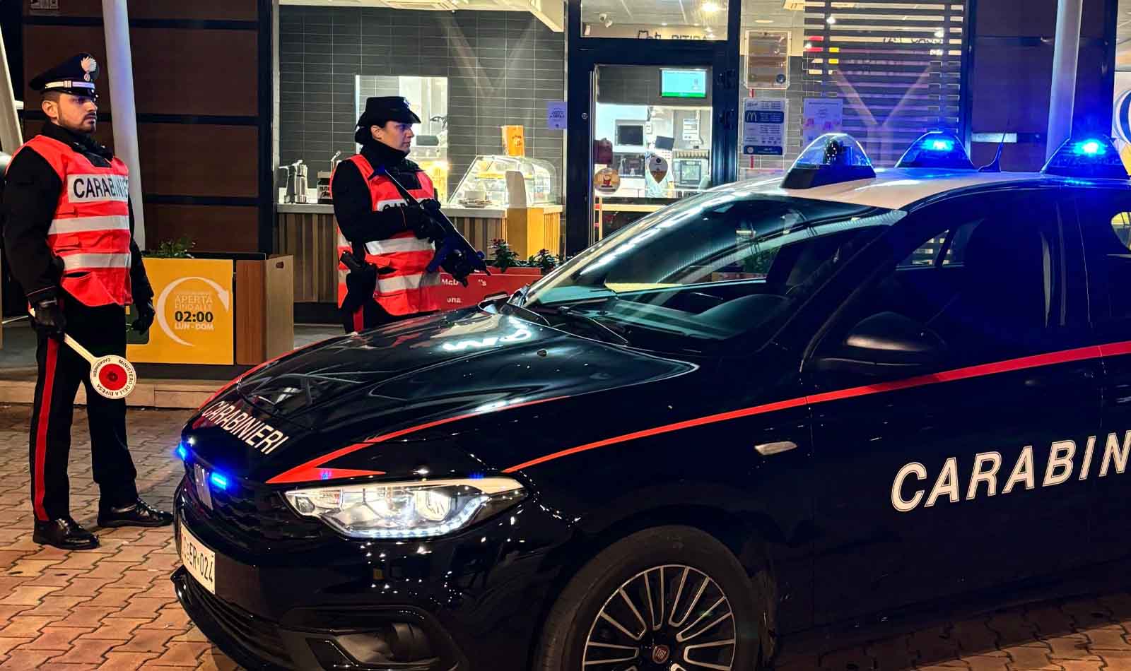 Roma, Carabinieri in azione