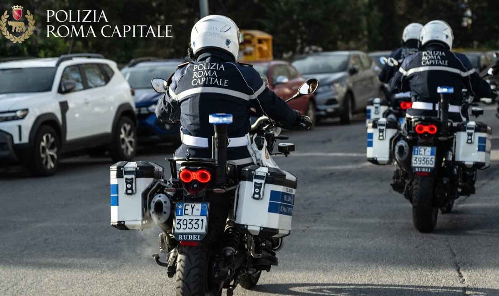 Roma, Polizia Locale in azione