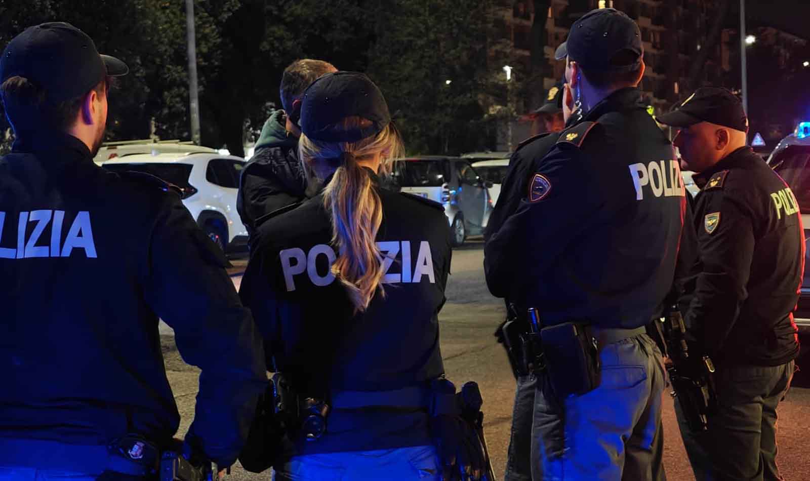 Roma, Polizia di Stato in azione