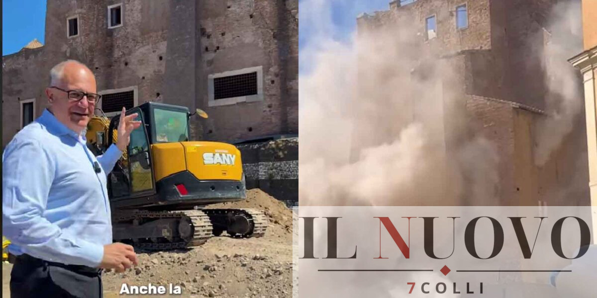 Roma, Roberto Gualtieri Torre dei Conti