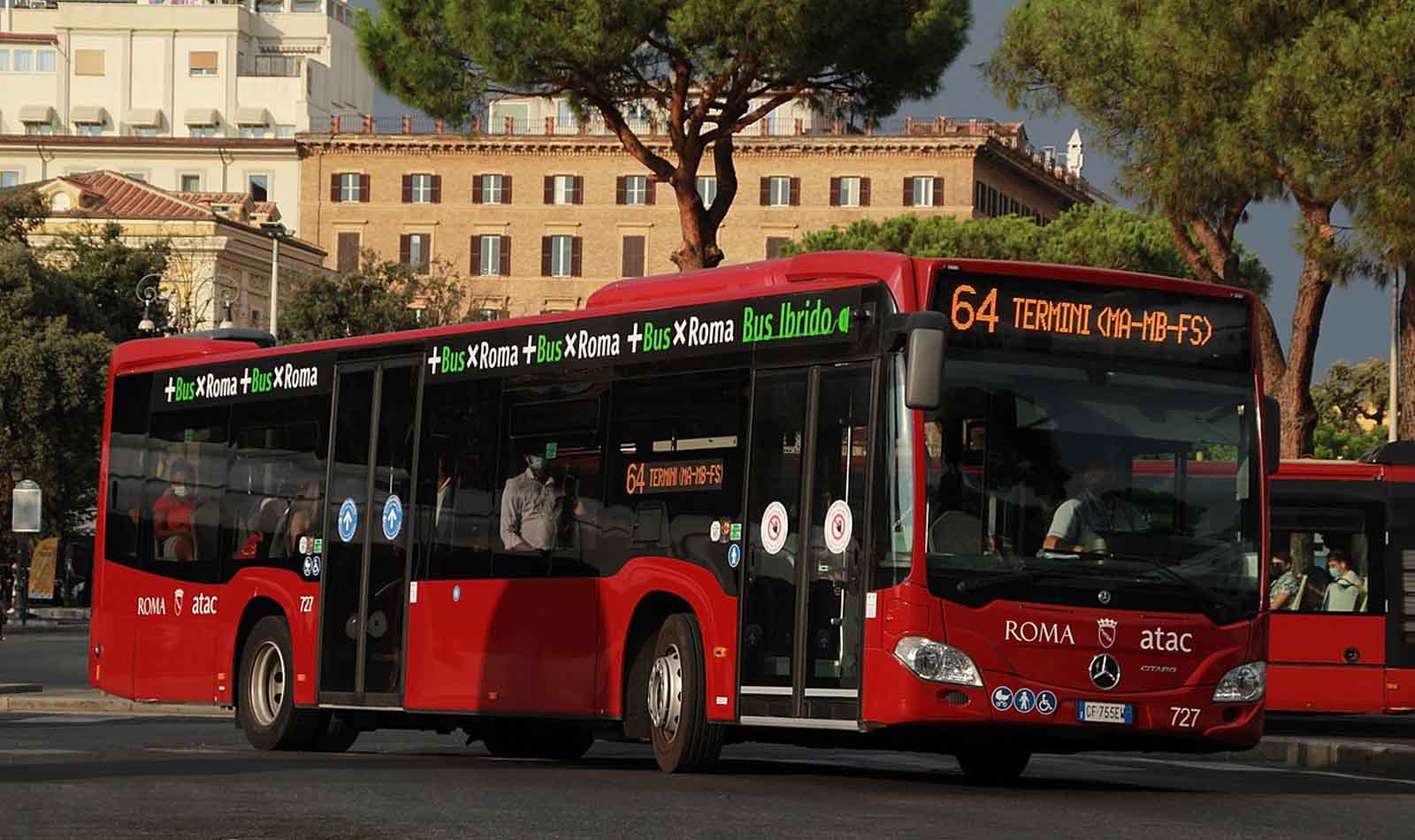 Roma, autobus Atac