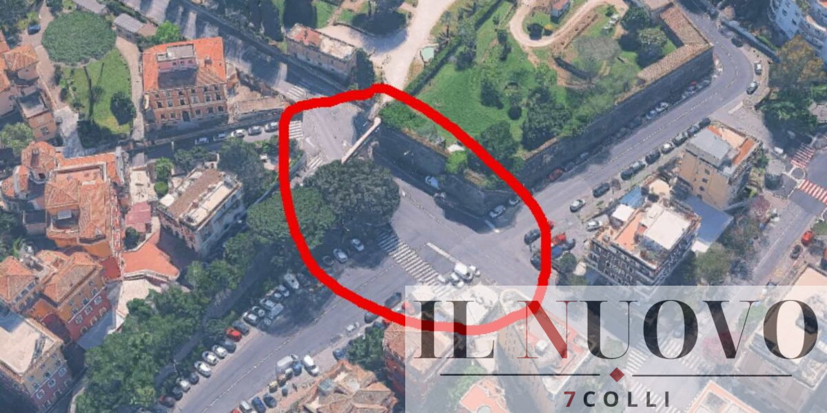 Roma, l'area di Monteverde interessata dal nuovo Black Point, foto Google Map