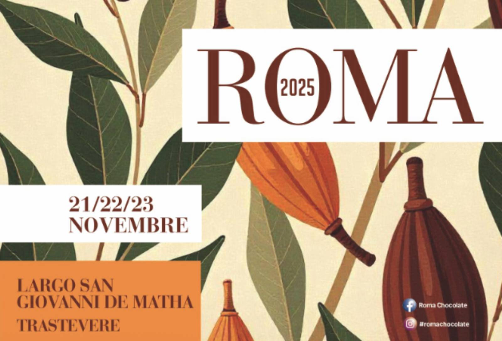 Roma, la locandina dell'iniziativa