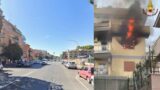 Roma, incendio al terzo piano di una palazzina in via Battistini: 3 famiglie evacuate