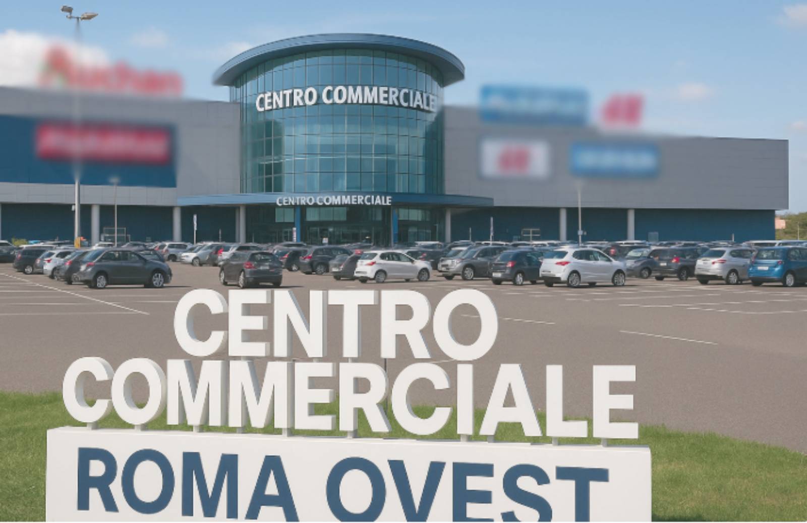 Roma, mega centro commerciale in zona Ovest, foto generica