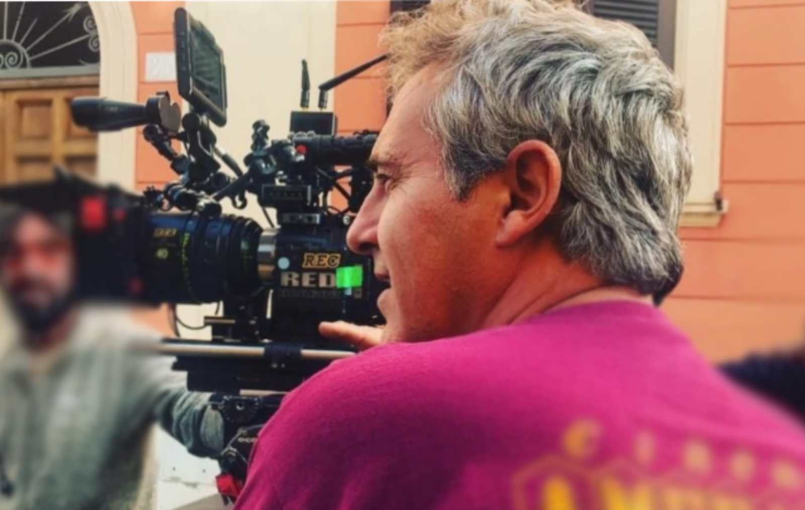 Roma, Simone Spada alle prese con la macchina da presa