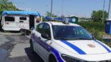 Roma, blitz al campo nomadi di via di Salone: sequestrate 2 auto, denunciati 2 uomini