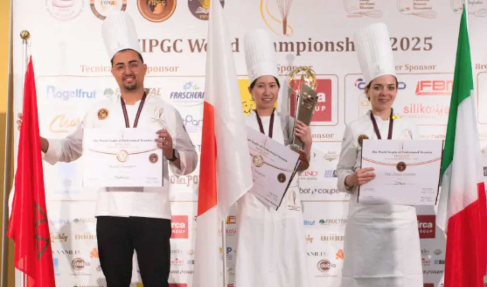 Roma, finale Tiramisù, i primi tre classificati