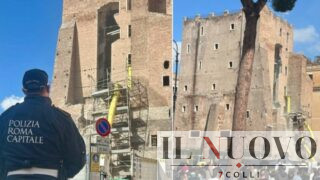 Roma, crollo alla torre dei Conti: al via da lunedì i lavori di messa in sicurezza