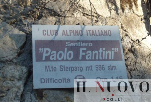 Tivoli, il sentiero in via di risistemazione