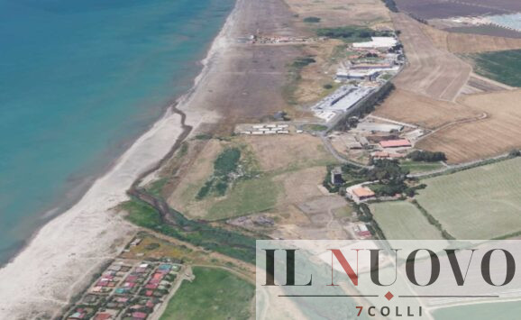 Fiumicino, l'area di Palidoro e Marina di Palidoro, foto Google Maps