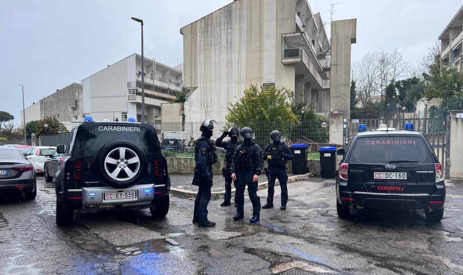 blitz dei Carabinieri a Nettuno
