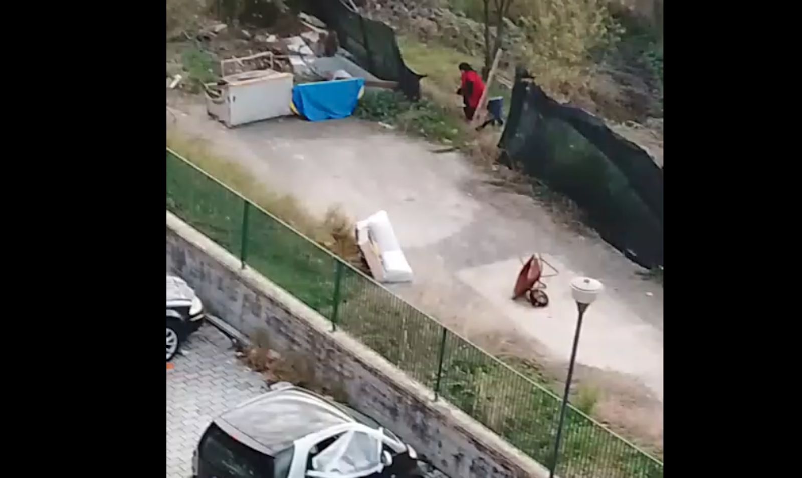 discarica abusiva Casal Monastero