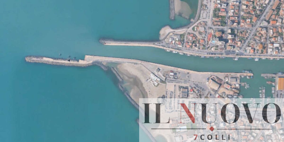 Fiumicino, l'area del porto