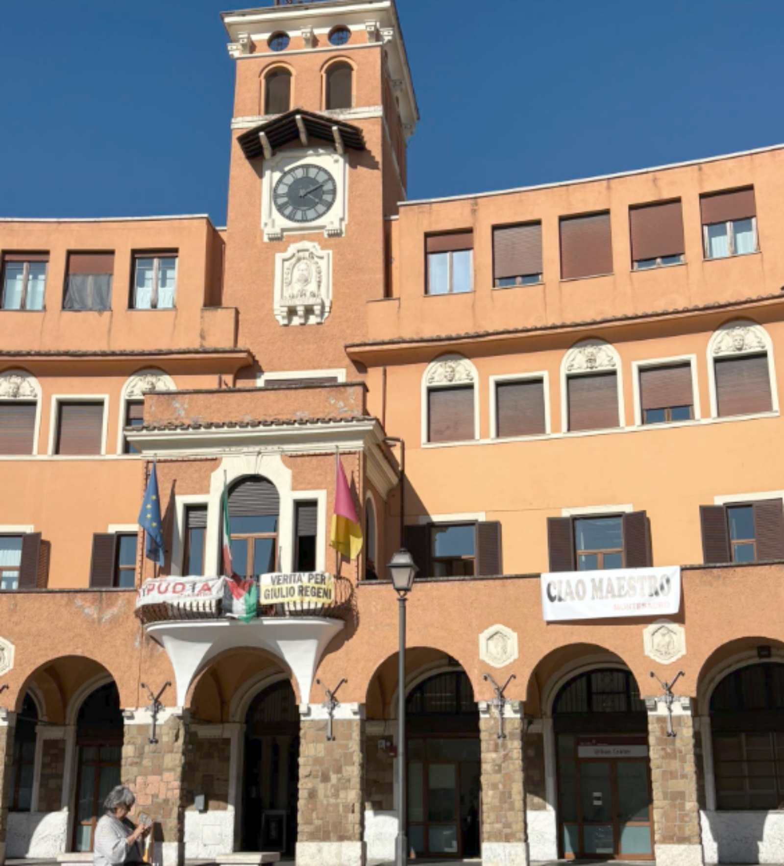 Roma, foto Paolo Marchionne Presidente III Municipio, l'ultimo saluto a Vessicchio