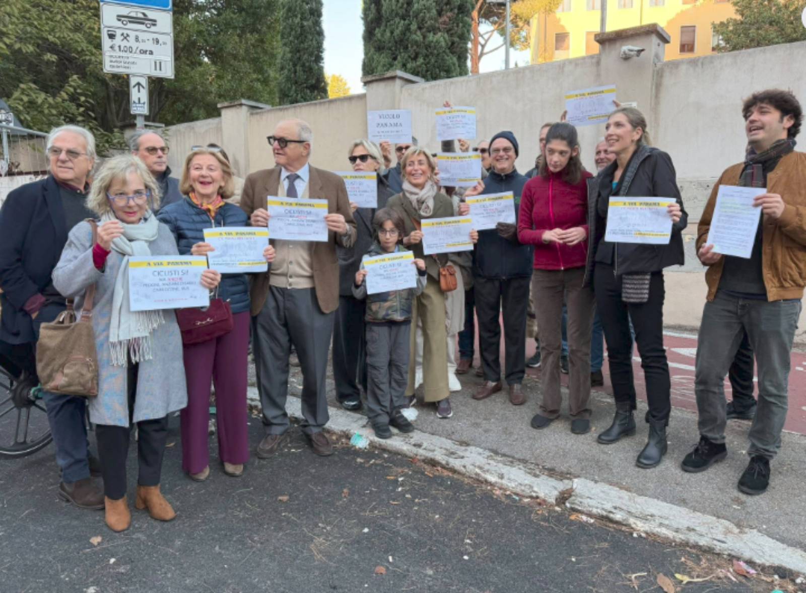 Roma, residenti di via panama in protesta, ancora una volta