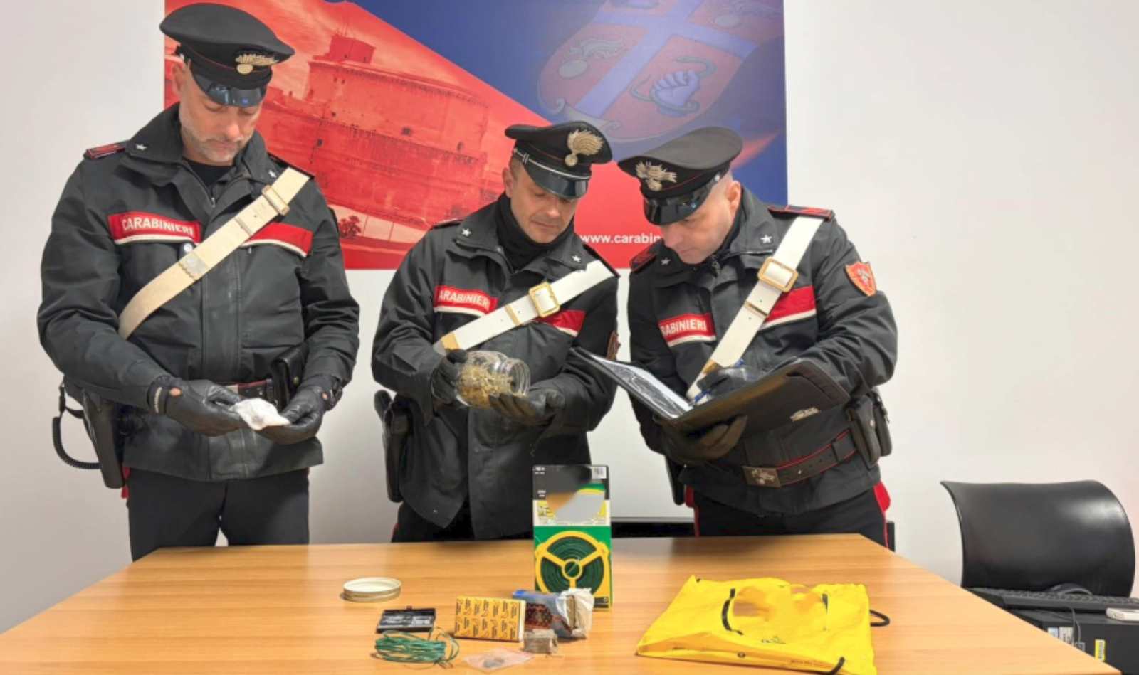 Carabinieri a Civitavecchia