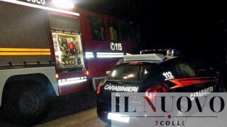 Notte di fuoco a Pomezia: in fiamme cinque camion carichi di elettrodomestici, tre distrutti